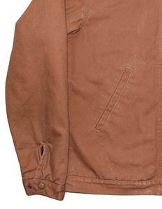 Chaqueta de Trabajo Detroit de Tela de Lona Resistente de Algodón Tejido, Servicio OEM, Personalizada, Aislada, Sólida - Product Image 2