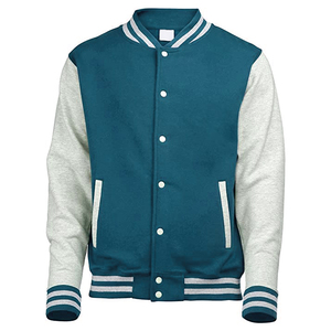 Vente chaude sur mesure de haute qualité Varsity Jackets Baseball Jackets Hommes Unisex Varsity Jacket Bourgogne - Product Image 2