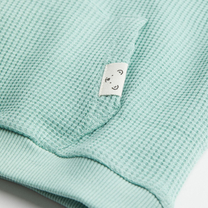 Sudadera personalizada juvenil para niños, diseño con patrón de hojas florales, informal, fabricante al por mayor, primavera y verano - Product Image 6