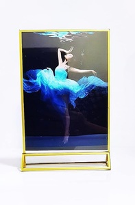 Premium Quality Lightweight Eco-Friendly Metal <b>Photo</b> <b>Frame</b> Customizable Designs Table Top Decorative <b>Glass</b> Brass Bulk Supply for - Product Image 2