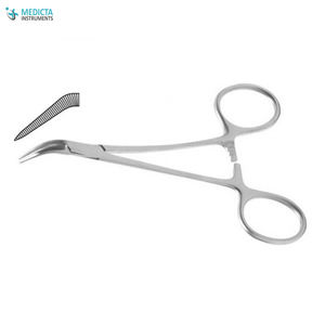 Peet-Pinzas de punta fina para uso en clínicas y hospitales, instrumento quirúrgico dental de acero inoxidable de 11cm - Product Image 1