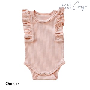 บอดี้สูททรงแคบสำหรับเด็กทารกซี่โครงกว้างทำจากออร์แกนิค - Product Image 2