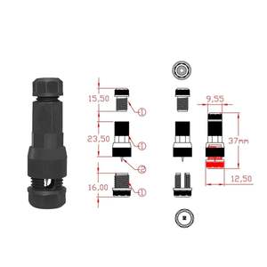 Fixations de connecteur de perçage Fastlock avec <span class=keywords><strong>borne</strong></span> de câblage à sertir étanche de type Piercing pour éclairage extérieur - Product Image 2