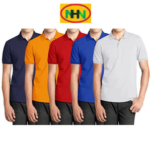 Vêtements de golf personnalisés en gros, vêtements de golf de haute qualité, t-shirt uni brodé pour homme, polos en coton, polos personnalisés avec logo - Product Image 3