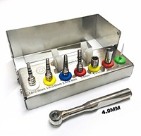 Kit chirurgical d'expansion osseuse pour l'extraction d'implants Fida International, instruments dentaires, outil professionnel de santé, acier inoxydable