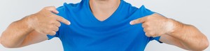 Nouveauté T-shirt formel pour homme couleur personnalisée respirant à manches longues séchage rapide logo personnalisé imprimé mélange polyester/coton - Product Image 4