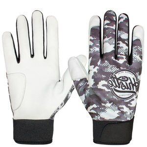 ถุงมือเบสบอลออกแบบตามหลักสรีรศาสตร์สำหรับผู้ใหญ่พร้อมที่ปิดข้อมือหนังยืดหยุ่นสำหรับกีฬากลางแจ้ง - Product Image 1