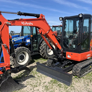 Mini-excavatrice d'occasion Kubota U36-4, excavatrice sur chenilles, mini-excavatrice à vendre en gros - Product Image 5