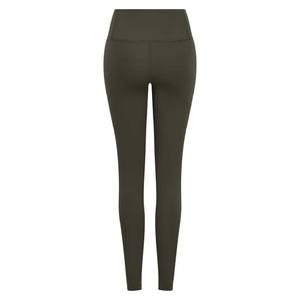 Leggings de Yoga Sencillos para Mujer, Spandex/Poliéster, Transpirables, Multiposición, Logotipo Personalizado, Blancos - Product Image 2