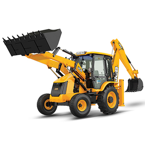 Retroexcavadora diésel JCB, cargadora de orugas, PLC, amarilla, equipo de construcción de alta resistencia - Product Image 6