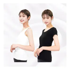 日本热销软丝产品女棉背心