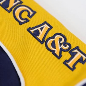 Carolina del Norte A & T Varsity Jacket Bulldog Logo 1891 College Apparel - Product Image 4