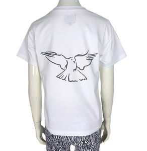 Camiseta informal de algodón 100% para mujer de calidad superior, 220 gramos de peso, transpirable, de secado rápido, antiarrugas, pantalla de diseño personalizado - Product Image 3