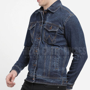 2024 Solid Color Casual Wear Men Jeans <b>Jacket</b> Streetwear New Fashion Comfortable Men Jeans <b>Jacket</b> - Product Image 2