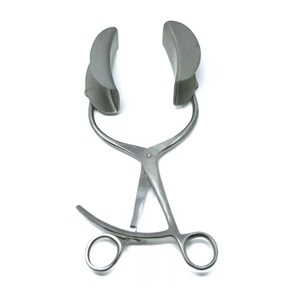 Retractor Abdominal Collin con Dos Hojas Autoestables de Acero Inoxidable, Juego de Instrumentos Manuales - Product Image 1