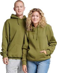 Sudaderas con capucha informales de invierno para hombre, Color sólido, 100% algodón, forro polar, ajuste Regular, secado rápido y transpirable, alta calidad - Product Image 6