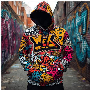 Sudadera con Capucha de Forro Polar de Poliéster/Nylon Estilo Hip Hop para Invierno con Diseño Bordado Streetwear, Opciones de Marca Privada OEM/ODM - Product Image 3