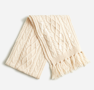 Écharpe en tricot mélangé de laine pour femmes enveloppement d'hiver doux avec texture confortable et confortable Style long pour la superposition de la mode - Product Image 3