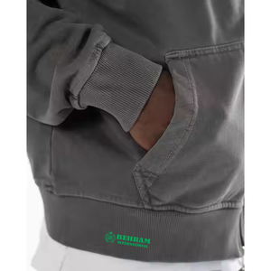 Sweat-shirts à fermeture éclair unisexes personnalisés, vestes à capuche de haute qualité, 100% coton molletonné/éponge française, sports d'hiver en plein air, décontractés - Product Image 3