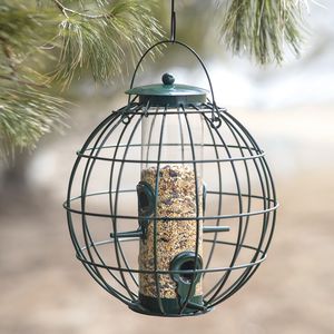 Top Quality Decorative Metal Tube Bird Feeder With Orange Powder Coating Unique Design Genuine Quality <b>for</b> Garden Accessories - Product Image 4