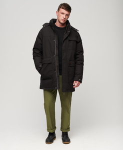 Vente en gros de parkas pour hommes à la mode pour la nouvelle saison d'hiver manteau épais et chaud à capuche vestes parka en polaire pour hommes vêtements d'extérieur - Product Image 3