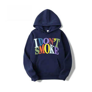 Sweat à capuche pour homme en tissu polaire 100% coton, vêtements d'hiver, nouvelle conception tendance, impression en relief, broderie, sweat à capuche pour homme - Product Image 4