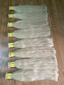 Venta caliente de color recto a granel 100% cabello humano vietnamita cabello crudo muy alta calidad precio de fábrica al por mayor, - Product Image 3