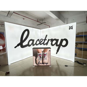 10 * 10FT/3*3M Spanningsbogen Double-Sided Lit Panneau Affiche pour Expo Exposition Standard Lit Douzaine pour Reclame Tussenstand - Product Image 1