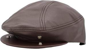 Vente en gros de casquettes classiques en cuir Cabbie Applejack - Product Image 5