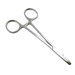 Mini portaagujas Materiales de acero inoxidable Instrumento quirúrgico laparoscópico Cabezal de curva recta Tipo pesado - Product Image 3