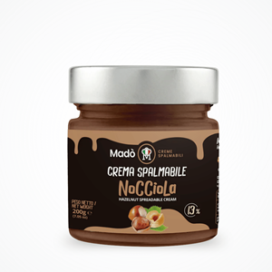 เฮเซลนัทสเปรดในขวดแก้ว 13% (200 กรัม) - ผลิตในอิตาลี - Product Image 2
