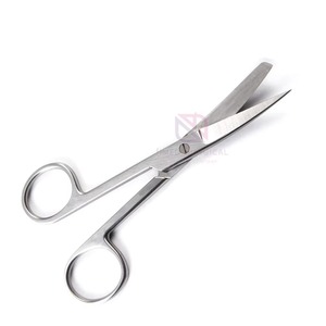 Ciseaux chirurgicaux en acier inoxydable, manuels, certifiés CE, instrument de chirurgie générale, classe I - Product Image 1