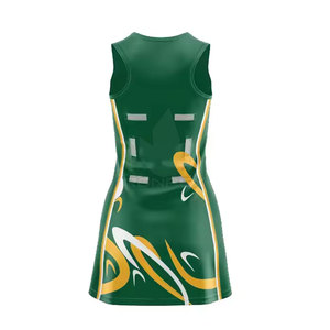 Uniforme de Netball Deportivo de Tela Suave de Poliéster, Uniforme de Alta Calidad, Transpirable, de Secado Rápido, Ligero, con Impresión Personalizada para Mujer - Product Image 4