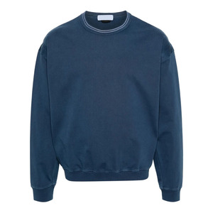 Nouveau design, sweat-shirts à col montant personnalisés, imprimés à l'écran, en soie unie, grande taille, vente en gros, mode d'hiver, manches longues - Product Image 6