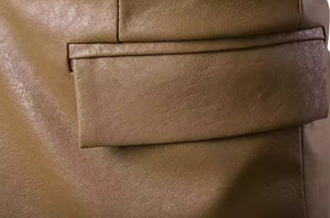 High Quality 100% Genuine Leather British Style Casual <b>Slim</b> <b>Fit</b> <b>Blazer</b> for <b>Men</b> Breathable Lining Pockets Winter Business Jacket - Product Image 3