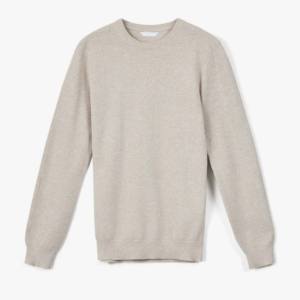 Suéter de Punto Cálido y Transpirable de Alta Calidad OEM, Talla Grande, Fibra de Bambú, Primavera, TWINSET 240g, Suéteres para Hombre - Product Image 2