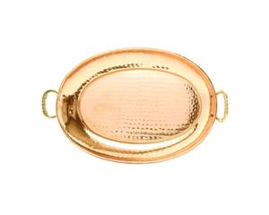 Nueva Bandeja de Servicio Ovalada de Metal con Acabado Espejo Brillante, Diseño Moderno, Color y Logotipo Personalizables para Uso en el Hogar o Restaurantes - Product Image 4