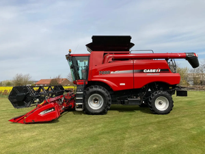 เครื่องเก็บเกี่ยวข้าวโพดแบบแกนหมุน รุ่น IH 7088 ขนาดเล็ก พร้อมหัวเก็บเกี่ยว 24 ฟุต ใช้ระบบเกียร์  มีมอเตอร์  ความปลอดภัยสูง รับประกัน 2 ปี - Product Image 5