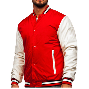 Fabricant de blouson de baseball de haute qualité en chenille brodée pour hommes au collège veste d'hiver personnalisée - Product Image 1