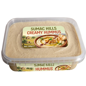 8 oz Custom Printed Hummus <b>Container</b> for Hummus Zaater Tahini Packaging <b>Containers</b> <b>Box</b> PP Plastic IML Print Dip Sauce - Product Image 1