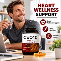 KUNYON Capsules Liposomales Végétaliennes CoQ10 Oméga-3 Saveur Fruitée Melon Amer Cannelle Feuille de Banaba Améliore l'Immunité Bien-être Naturel
