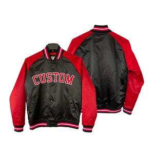 Hot selling product of streetwear custom design baseball <b>letterman</b> <b>jacket</b> custom embroidery baseball varsity <b>jackets</b> - Product Image 3
