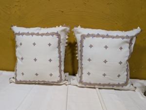 ปลอกหมอนผ้าฝ้ายทอ 100% ปักลาย แห้งเร็ว เป็นมิตรกับสิ่งแวดล้อม น้ำหนักปานกลาง เส้นด้าย 150D 120 GSM - Product Image 2