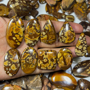 100% Natural Outback Jasper Cabochon AAA Grado Piedra preciosa suelta Tamaño libre Forma de mezcla para la fabricación de joyas-Precio al por mayor - Product Image 1