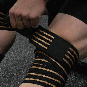 Rodilleras Deportivas Elásticas Resistentes de Nailon Personalizadas, Rodilleras Deportivas Cómodas para Gimnasio y Entrenamiento - Product Image 3