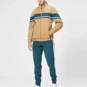 Survêtements de haute qualité costume athlétique Full Zip Survêtements formation Jogging deux pièces ensembles assortis pour hommes - Product Image 1