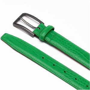 Venta al por mayor de calidad profesional de los hombres de cuero Cinturón de moda de negocios Casual cinturones de cuero - Product Image 3