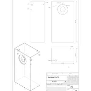 Réservoir d'eau noir en HDPE pour eaux propres et usées pour bateaux, camping-cars et motorhomes LT 126 - Appareils de traitement de l'eau - Product Image 3