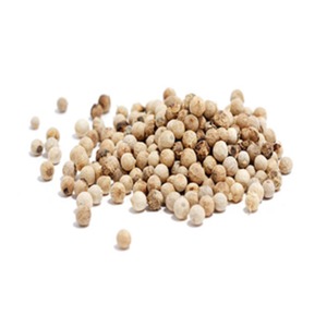 Pimienta blanca en gránulos, extraída de semillas de pimienta secas, procesada para mezclar con condimentos en la cocina, sopas calientes, albóndigas y fideos. - Product Image 1