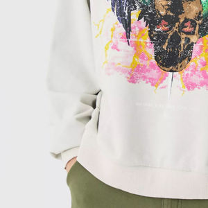 2025 Venta al por mayor de calidad superior Lavado ácido Sudaderas con capucha Algodón mezclado a prueba de viento Diseño OEM Sudaderas con capucha básicas de invierno a bajo precio - Product Image 6